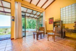 Casa Marazul: Ocean-View 5-Bedroom Home with Guest House & Infinity Pool near Playa Prieta