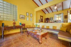 Casa Marazul: Ocean-View 5-Bedroom Home with Guest House & Infinity Pool near Playa Prieta