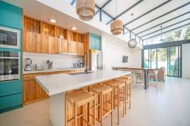 Casa Cenizaro: Elegant 4-Bed Tropical Retreat with Pool in Surfside, Potrero