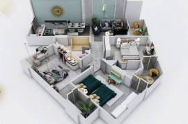 Апартаменты с 3 спальнями в центре Хургады