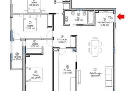 3 bedroom apartment with parking space - Quinta Santa Maria - Figueira da Foz