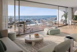 New exclusive luxury development, on the first line in front of the Olhão Marina, with stunning views of the Ria Formosa.