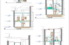 Large Stone Barn With 210 M2 Of Floor Space, In Need Of Renovation, With A Small Courtyard, Terrace And Planning Permission Granted.