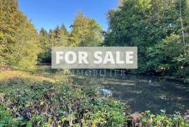 Former Water Mill with Waterfall and Body of Water Former Water Mill with Waterfall and Body of Water