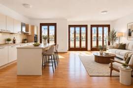 Vacant 5-room apartment with a spacious balcony near Fischerinsel