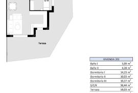 New Build Apartments with Pool in San Miguel de Salinas