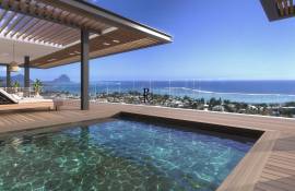 4-Bedroom Villa with Private Pool and Sea Views at Legend Hill | Tamarin, Mauritius