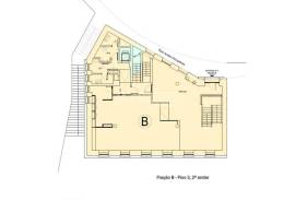 Bank office with 500 m2 for services inserted in the 3rd and 4th floor of a building located in the Center of ELVAS