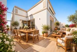 Duplex with garage in downtown Olhão — Generous Terraces, Rooftop and Unimpeded Views Duplex with garage in downtown Olhão — Generous Terraces, Rooftop and Unimpeded Views