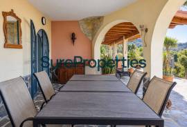 Exclusive villa with sea views, pool and large outdoor spaces in Sayalonga, Costa del Sol Exclusive villa with sea views, pool and large outdoor spaces in Sayalonga, Costa del Sol