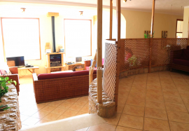 Villa with 3 bedrooms, indoor and outdoor pools, sea view in Barranco de S. Miguel