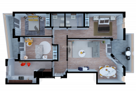 New build 3 bedroom apartments in a condominium with swimming pool located in Olhão