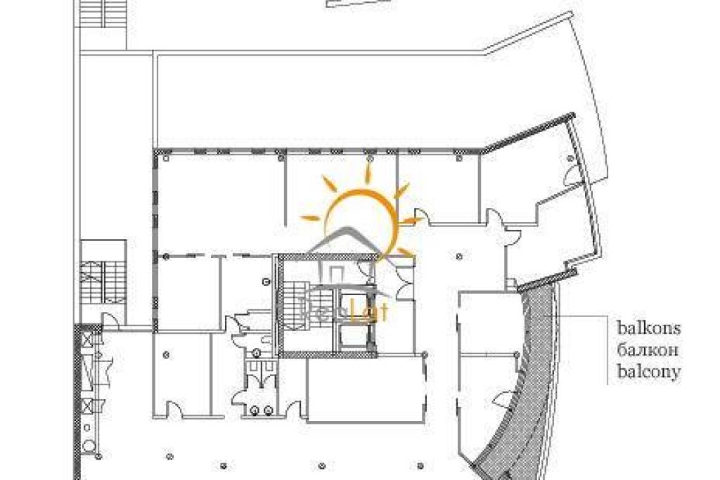 Commercial property in Riga city for rent 5.440€