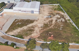 Land Plot for construction, with warehouse.