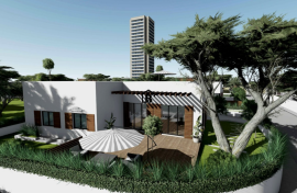 Spectacular detached villa of new construction with sea views in Cambrils