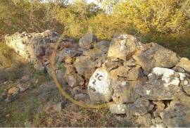 Rustic plot of land with 4640 m2, flat and with planted crops of fig, almond, and olive trees good sun exposure