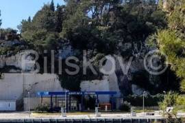 Gas station with apartment house on the island of Brač