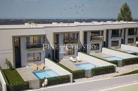 Luxurious sea-view 4-bedroom Townhouses in Boliqueime