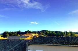 Beautiful 4 Bedroom Stone Townhouse For Sale in Douzens Aude France With Stunning Views Of the Alaric And Black