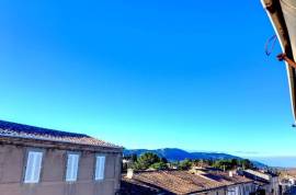 Beautiful 4 Bedroom Stone Townhouse For Sale in Douzens Aude France With Stunning Views Of the Alaric And Black