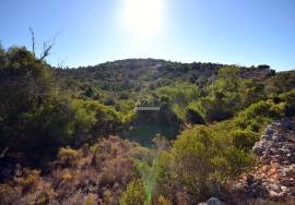 Plot with Ruin with Open Views Across the Countryside and Out to Ocean. Plot with Ruin with Open Views Across the Countryside and Out to Ocean.