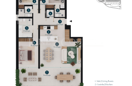 Alvor/Portimão - Contemporary 2 and 3-bedroom apartments with sea views, pool and private terraces