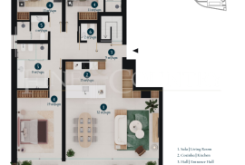 Alvor/Portimão - Contemporary 2 and 3-bedroom apartments with sea views, pool and private terraces