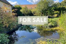 Detached Country Longere Style House with Pond Detached Country Longere Style House with Pond