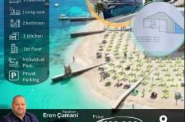 Two-bedroom duplex apartment for sale in Ksamil