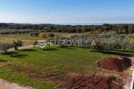 Istra, Poreč okolica – Prime Building Plot with Sea View in Exclusive Area of Vabriga