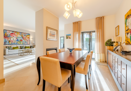 Furnished 4 bedroom villa in a private condominium with swimming pool