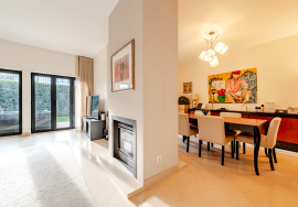 Furnished 4 bedroom villa in a private condominium with swimming pool