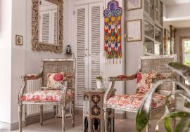 Detached 3 bedroom villa, 1 bedroom annex & pool in private estate near Moncarapacho.