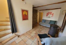 Pretty Stone Village House With 85 M2 Of Living Space With Courtyard And Terrace.