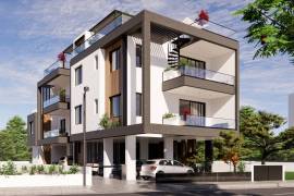 Modern 1 Bedroom Top Floor Apartment - Livadia, Larnaca