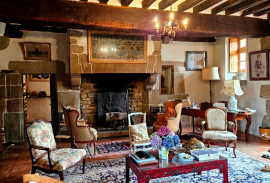 Luxury 5 Bed Le Manoir de Dougeru For Sale at Saint-Aubin-de-Terregatte Normandy