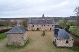 Luxury 5 Bed Le Manoir de Dougeru For Sale at Saint-Aubin-de-Terregatte Normandy