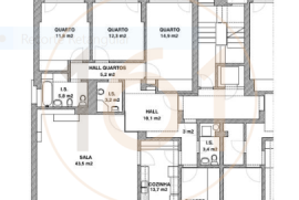 4 bedroom apartment for rent next to the Fluvial