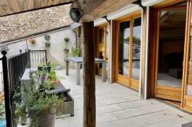 A Character Village House, Renovated Former Bakery, With 4 Bedrooms, Spacious Garage, Sunny Veranda And Courtyard With Plunge Pool.