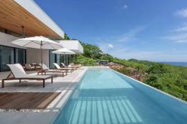 Casa Camino 93: Luxury Ocean View Estate with Infinity Saltwater Pool in Las Ventanas de Playa Grande
