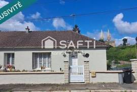 pavillon ECO, s/s sol, 2 chambres terrain rivière