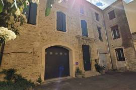 Unique Stone Maison De Maitre With One Habitable Flat, One Apartment To Renovate, A Huge Garage And A Super Terrace.