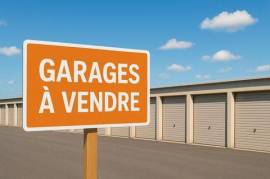 9 garages box fermés