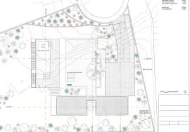 Urban land for construction, with Approved Project for Luxury Villa, in prime area of Alvor