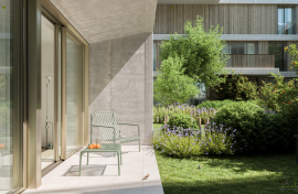 Graça new luxurious condo- pool, spa, playground, T1 with a 10 sq.m terrace and a 23 sq.m garden.