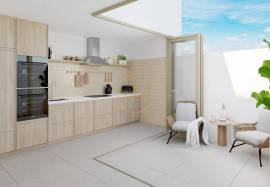 A complex of five ruins with an approved project for three two-bedroom houses and two one-bedroom houses in Benafim.