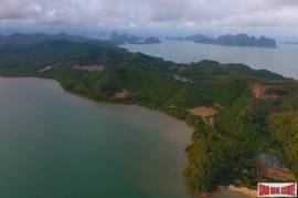 Spectacular Beachfront and Sea View Land Plot in Phang Nga Bay