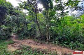 Sloping Land Plot with Spectacular views of the Sea & Mountains in Nong Thaley