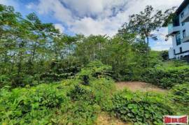 Sloping Land Plot with Spectacular views of the Sea & Mountains in Nong Thaley