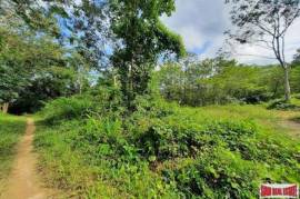 Sloping Land Plot with Spectacular views of the Sea & Mountains in Nong Thaley
